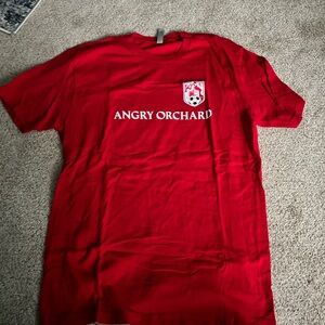 Next Level Apparel Vibrant Red Graphic Tee